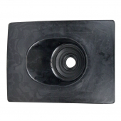 1-1/2", 2" or 3" Pipe, All-Flash Pitched Roof Flashing, Thermoplastic, 11" x 15" base Oatey