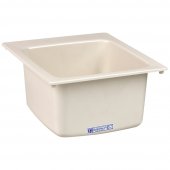 17" x 20" x 9.5" Bar/Utility Sink, Biscuit Mustee