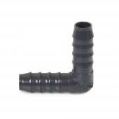 1/2" Barbed Insert 90° PVC Elbow, Sch 40, Gray Spears
