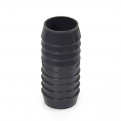 1-1/4" Barbed Insert PVC Coupling, Sch 40, Gray Spears