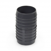 2" Barbed Insert PVC Coupling, Sch 40, Gray Spears