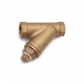 1/2" Threaded Y-Strainer, Cast Bronze, with Plug (Lead-Free) Matco-Norca
