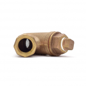 1/2" Threaded Y-Strainer, Cast Bronze, with Plug (Lead-Free) Matco-Norca