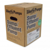 Manual Sump/Effluent Pump, 25' cord, 1/3 HP, 115V Liberty Pumps