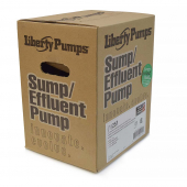 Automatic Sump/Effluent Pump w/ Wide Angle Float Switch, 10' cord, 1/3 HP, 115V Liberty Pumps