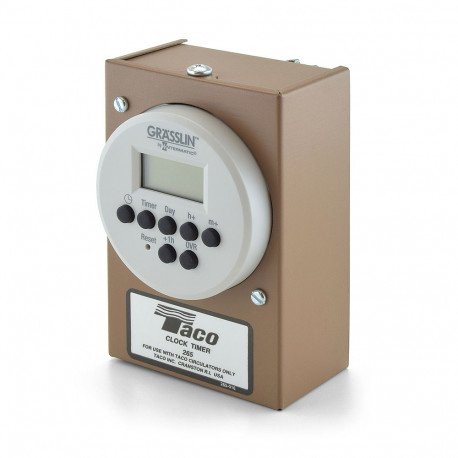 Digital 24-Hour, 7-day Programmable Timer for Taco 00 Circulators Taco