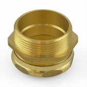 1-1/2" Tubular x 1-1/2" MIP Solid Brass Adapter Sioux Chief