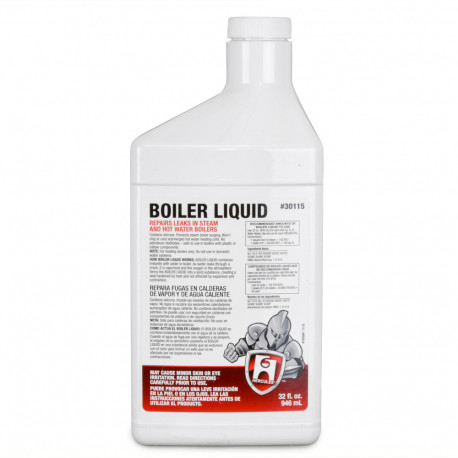 Boiler Liquid Stop Leak (for Hot Water & Steam Boilers), 1 quart Hercules