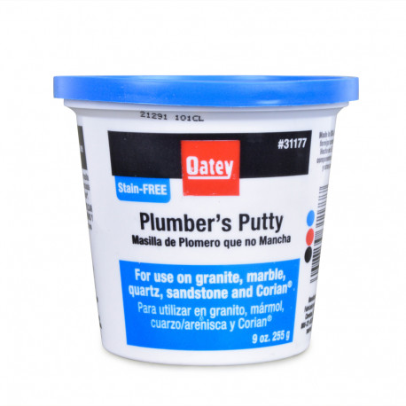 Stain-Free Plumber's Putty, 9 oz Oatey