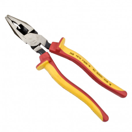 348I Channellock 8" High Leverage Linemen's Plier w/ 1000V Insulated Grip Channellock
