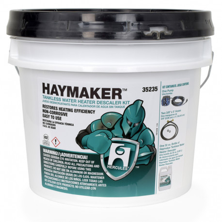 Haymaker Tankless Water Heater Descaler Kit Hercules