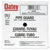 200ft Pipe Guard Protective Sleeving, Red, 4 mils thick Oatey