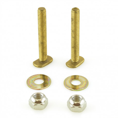 5/16" x 2-1/4" Long Solid Brass Closet Bolts Kit Sioux Chief