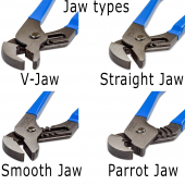 422 Channellock 9.5" V-Jaw Tongue and Groove Plier, 1.5." Jaw Capacity Channellock