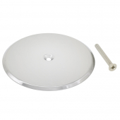 5" dia. Stainless Steel Cleanout Cover Plate w/ Screw Oatey