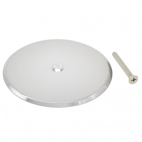 5" dia. Stainless Steel Cleanout Cover Plate w/ Screw Oatey