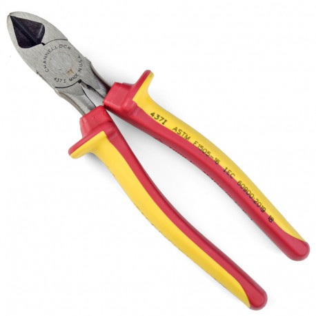 437I Channellock 7" Lap Joint Diagonal Cutting Plier w/ 1000V Insulated Grip Channellock