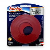 Replacement Flush Valve Seal for select AquaSource, Glacier Bay, Amercian Standard and Mansfield models Korky