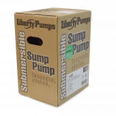 Automatic Sump Pump w/ Piggyback Wide Angle Float Switch, 10' cord, 1/2 HP, 115V Liberty Pumps