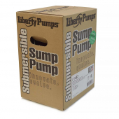 Automatic Sump Pump w/ Vertical Float Switch, 10' cord, 1/2 HP, 115V Liberty Pumps