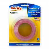 Korky 2" Universal Tank-To-Bowl Toilet Gasket Korky