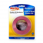 Korky 2" Universal Tank-To-Bowl Toilet Gasket Kit Korky