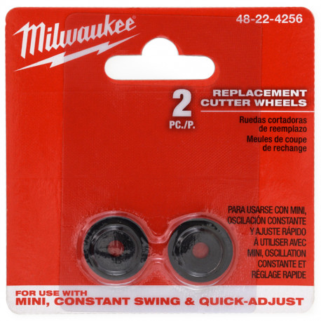 Pack of (2) Replacement Blades for Mini, Quick Adjust & Constant Swing Copper Pipe Cutters Milwaukee