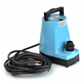 5-MSP Manual Submersible Utility/Sump Pump w/ 18' cord, 1/6 HP, 115V Little Giant