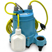 HT-6E-CIA-FS Automatic High Temperature Sump/Effluent Pump w/ Wide Angle Float Switch and 15' cord, 1/3 HP, 115V Little Giant