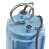 9SС-CIA-RF Automatic Sewage Pump w/ Piggyback Wide Angle Float Switch and 20' cord, 4/10 HP, 115V Little Giant