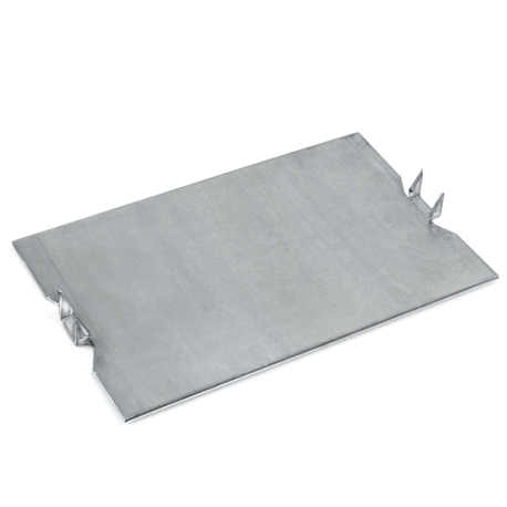 Sioux Chief Self-Nailing Stud Guard, 16 Gauge, For 3" To 5" Studs, Pack Of 100