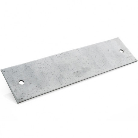 1.5" x 6" Stud Guard Steel Plate Protectors, 18 Gauge, w/ holes (100/box) Sioux Chief