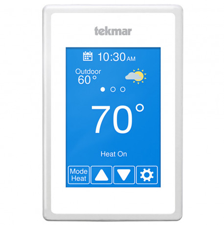 Tekmar 561 WiFi Thermostat, 1-Stage Heat - PexUniverse