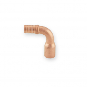 1/2" PEX x 1/2" Copper Fitting Elbow (Lead-Free Copper) Sioux Chief
