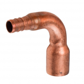 1/2" PEX x 3/4" Copper Fitting Elbow (Lead-Free Copper) Sioux Chief