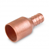 1/2" PEX x 3/4" Copper Fitting Adapter (Lead-Free Copper) Sioux Chief