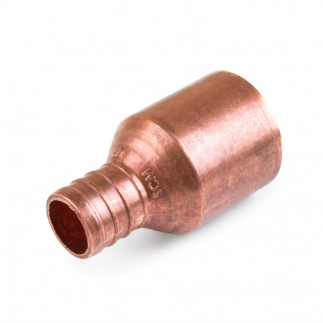3/4" PEX x 1" Copper Pipe Adapter (Lead-Free Copper) Sioux Chief
