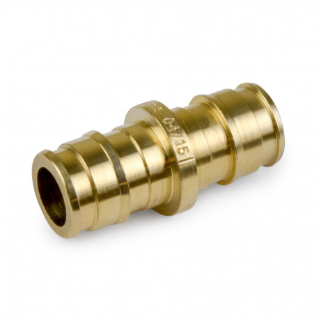 1/2" Expansion PEX Coupling, LF Brass Sioux Chief