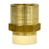 1/2" CPVC x 1/2" FIP (Female Threaded) Brass Adapter, Lead-Free Sioux Chief