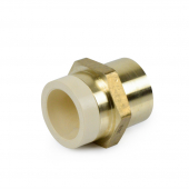 3/4" CPVC x 3/4" FIP (Female Threaded) Brass Adapter, Lead-Free Sioux Chief