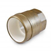 1-1/2" PVC x 1-1/2" FIP (Female Threaded) Brass Adapter, Lead-Free Sioux Chief