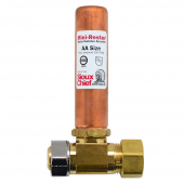 5/8" O.D. compr. x 5/8" O.D. female compr. Tee, Mini-Rester Water Hammer Arrestor (Lead-Free) Sioux Chief