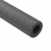 1-1/8" ID x 3/8" Wall, Semi-Slit Pipe Insulation, 6ft Nomaco
