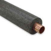 5/8" ID x 1/2" Wall, Semi-Slit Pipe Insulation, 6ft Nomaco
