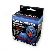 Blue Monster Abrasive Open Mesh Cloth, 2" x 5 yards Mill-Rose