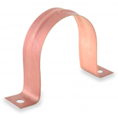 2" Copper Plated Pipe Strap PHD