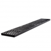 36" Heavy-Duty Ductile Iron FastTrack Diagonal-Slot Grate, ADA compliant & Heel-proof Sioux Chief
