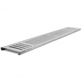 36" 304 Stainless Steel FastTrack Slotted Grate Sioux Chief