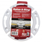 7/16" PVC Closet Flange Extension Ring Sioux Chief