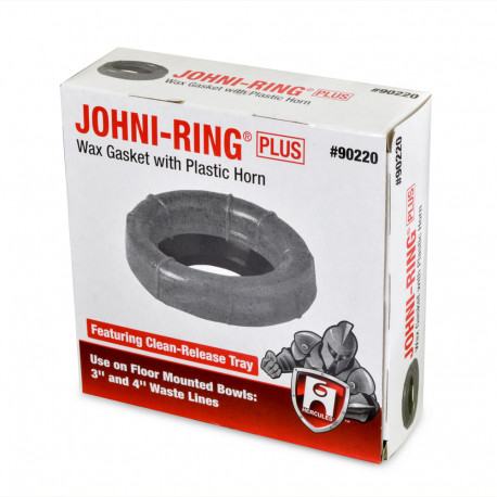 Johni-Ring Closet Wax Gasket/Ring with Flange, Standard, fits 3" or 4" Oatey